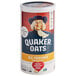 A case of Quaker Old Fashioned Rolled Oats with a man on it.