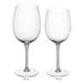 A pair of Della Luce Maia all-purpose wine glasses.